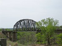 USA - Verdigris OK - McClellan-Kerr Navigation System Rail Bridge (16 Apr 2009))